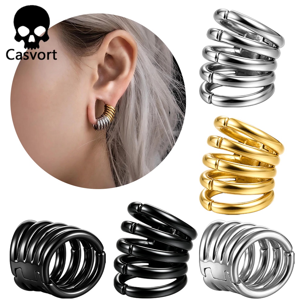 Body Jewelry Hot - Casvort-핫 00g 스태커 링, 로브 커프