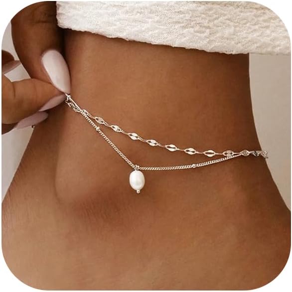 Body Jewelry Real Gold - 여성용 발찌 14k 진짜 금 도금