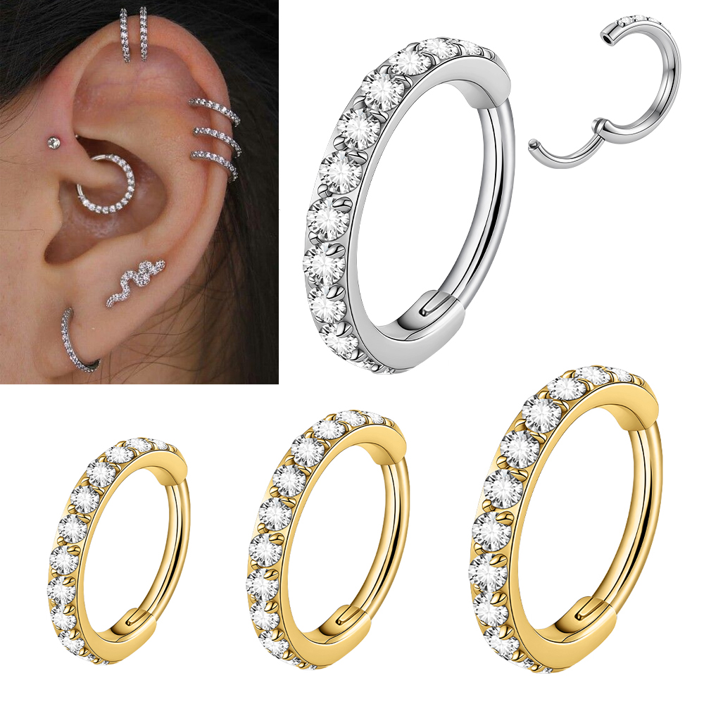 Body Jewelry Quality - 1PC 316L 스테인리스 스틸 고품질 측면
