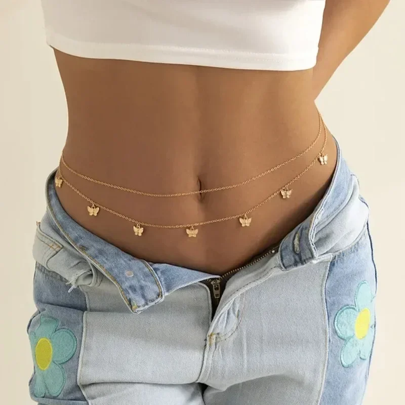 Body Jewellery - 여성을위한 새로운 매력 섹시한 더블 레이어