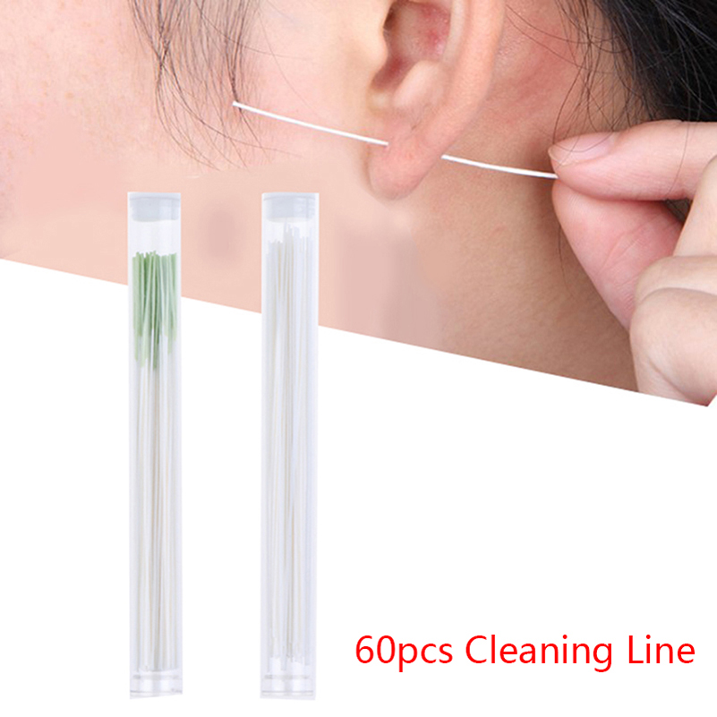 Body Jewelry Cleaner - 60Pcs 피어싱 쥬얼리 귀 청소 도구