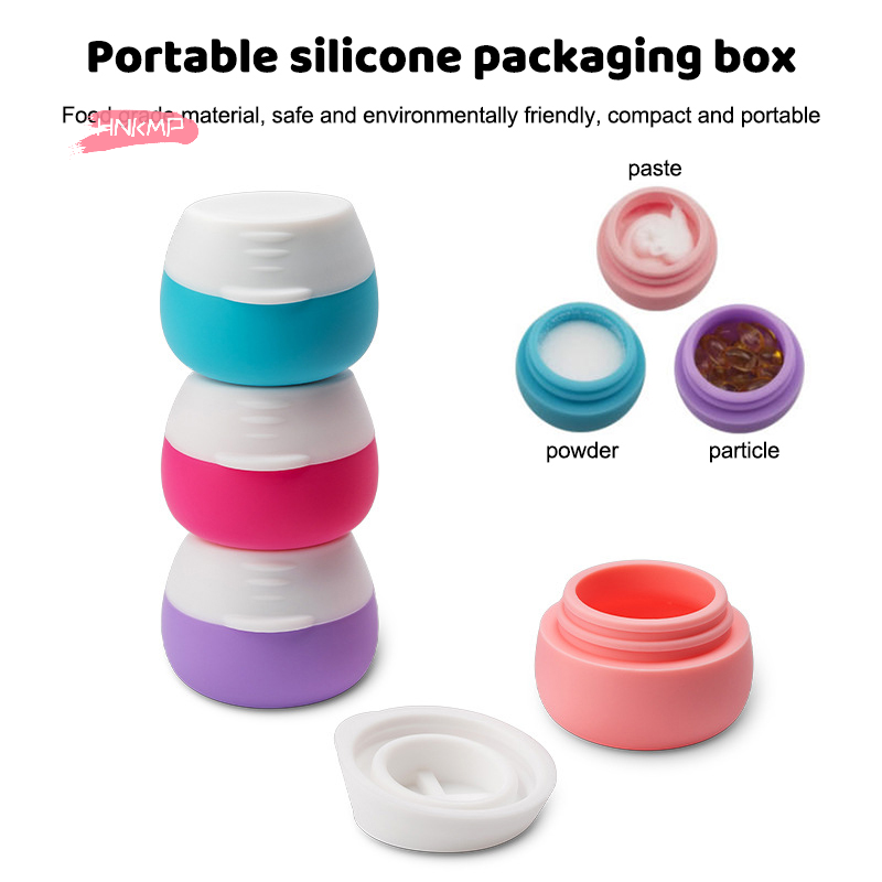 Body Jewelry Jewelry Box - 1개 20ml 휴대용 실리콘 여행용 용기