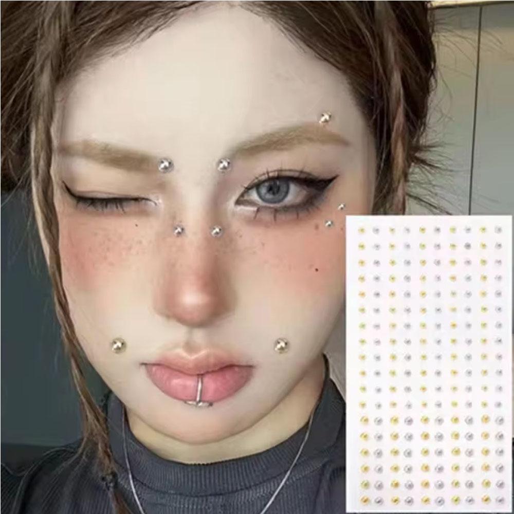 Body Jewelry Rings - 58-180개 세트 비피어싱 립 네일 스티커