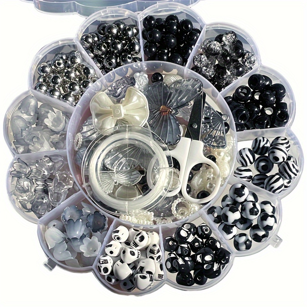 Body Jewelry Organizer - 13 그리드 120g 랜덤 플라워 박스형