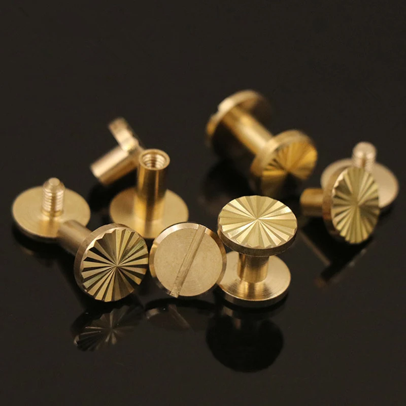 10 세트 솔리드 브래스 바인딩 시카고 나사 네일 스터 - Body Jewelry Chicago 리뷰 및 가격