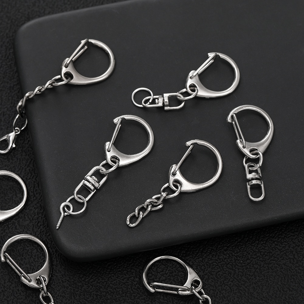 10pcs 랍스터 클로 클래스프 키링 C형 클래스프 커 - Body Jewelry Diy 리뷰 및 가격