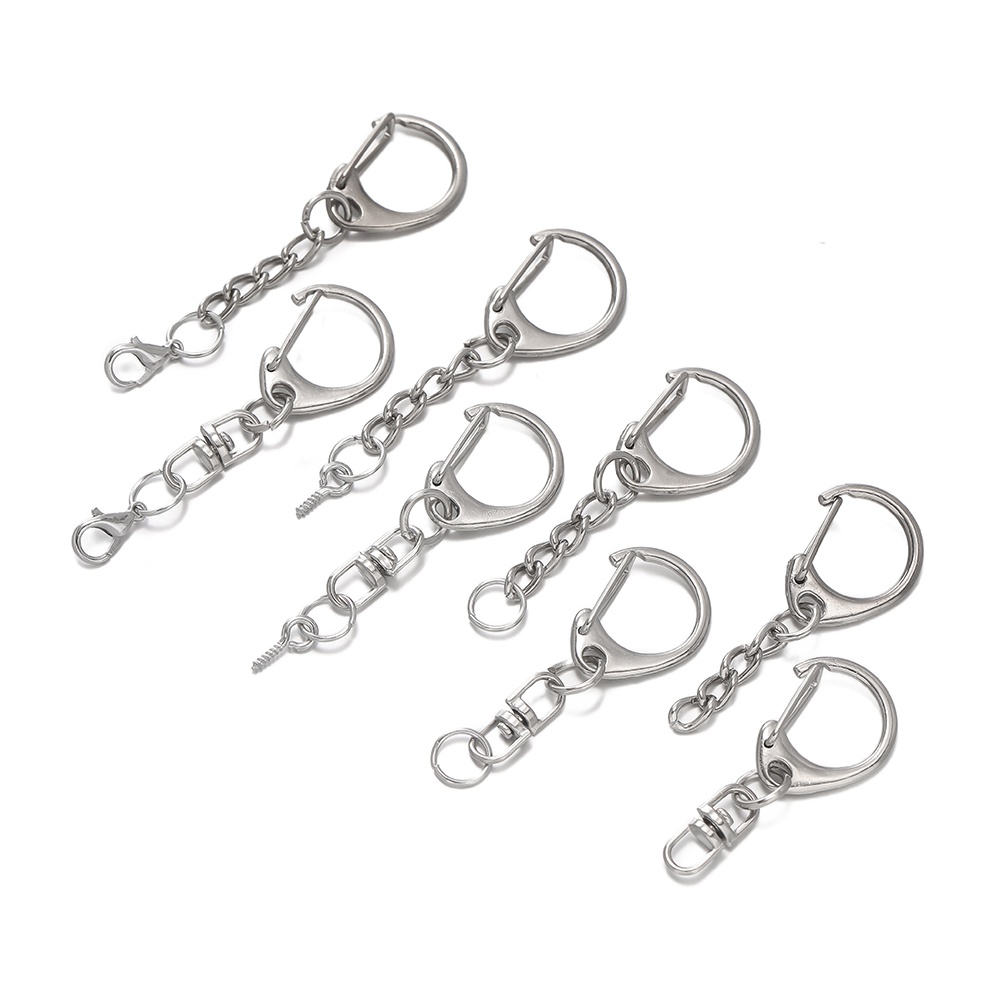10pcs 랍스터 클로 클래스프 키링 C형 클래스프 커 - Body Jewelry Diy 리뷰 및 가격