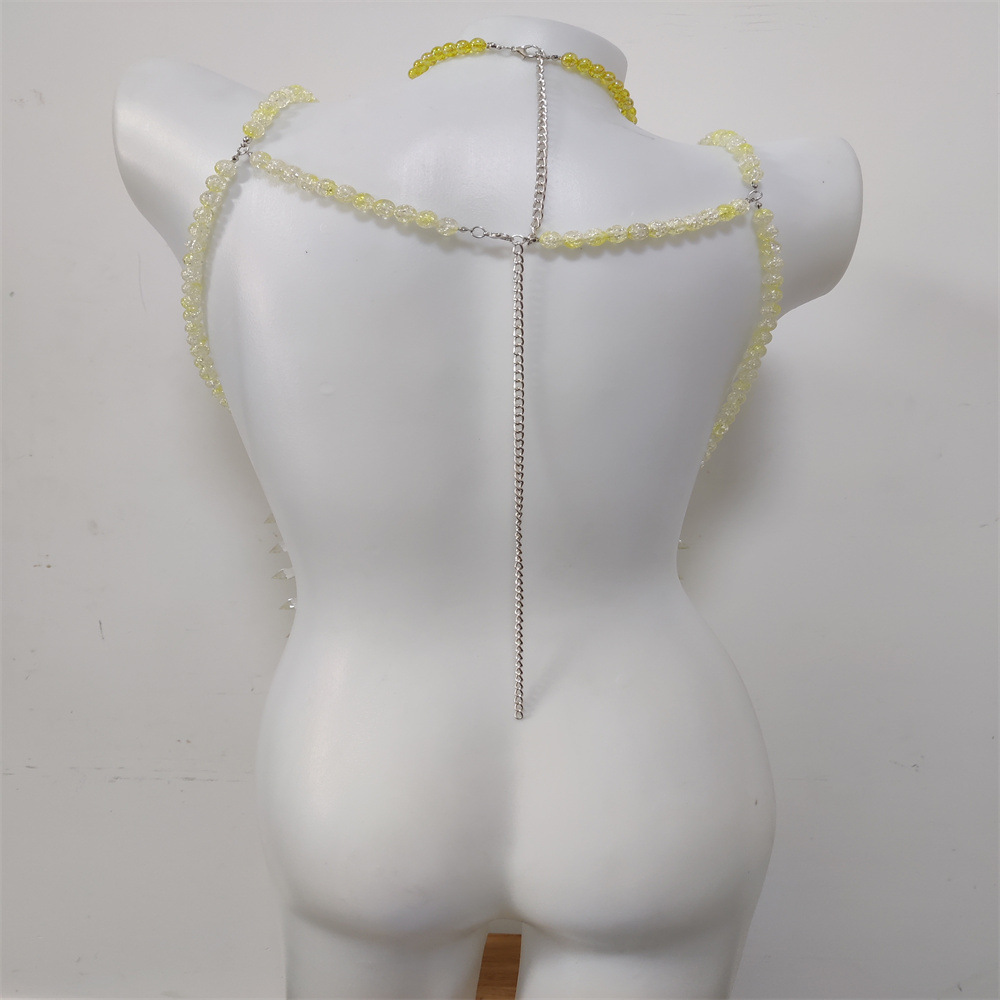 여성 바디 쥬얼리 유럽 및 미국 크로스 보더 수제 진주 - Body Jewelry Vest 리뷰 및 가격