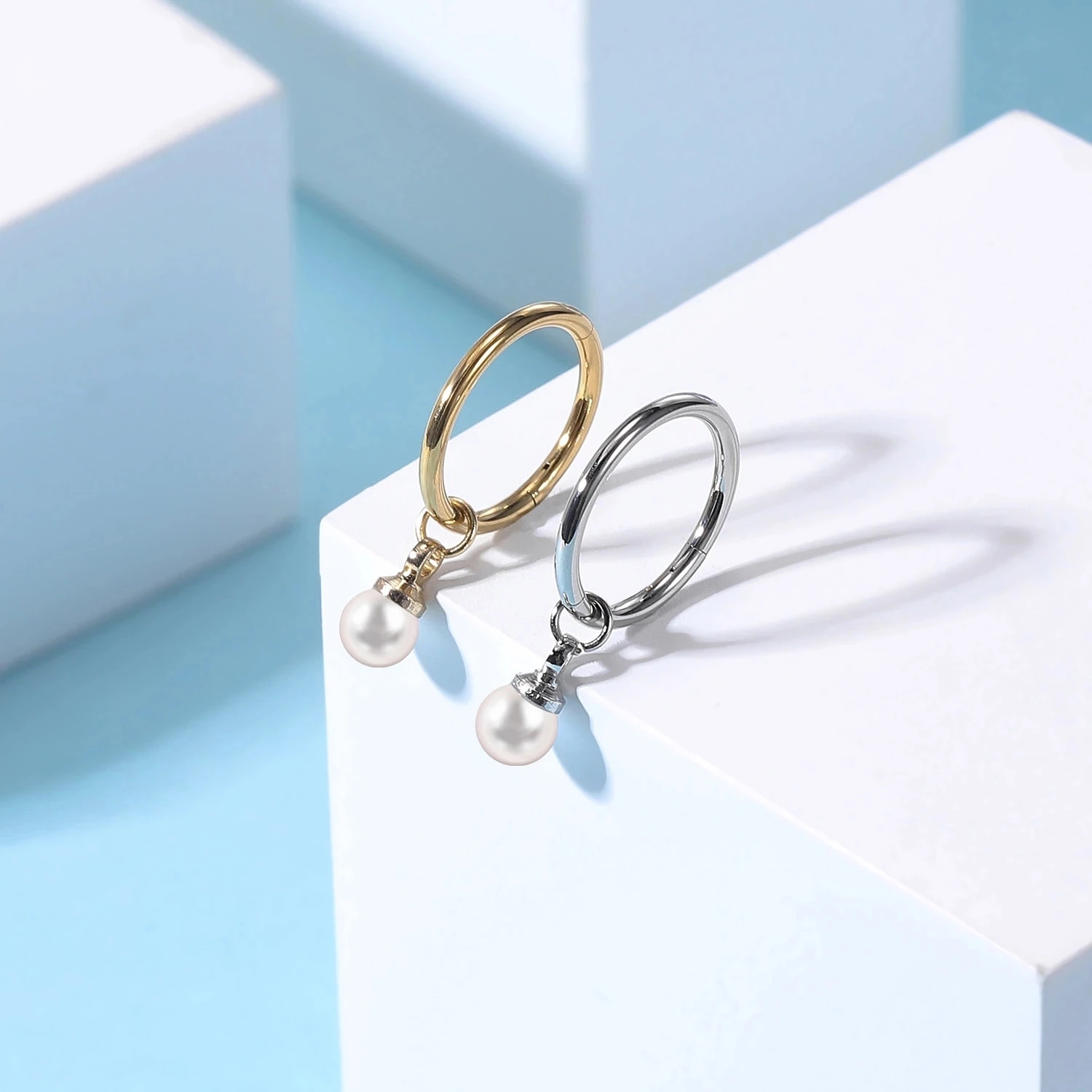 ZS 16G 골드 컬러 후프 배꼽 링 리모콘 Stain - Body Jewelry Real Gold 리뷰 및 가격