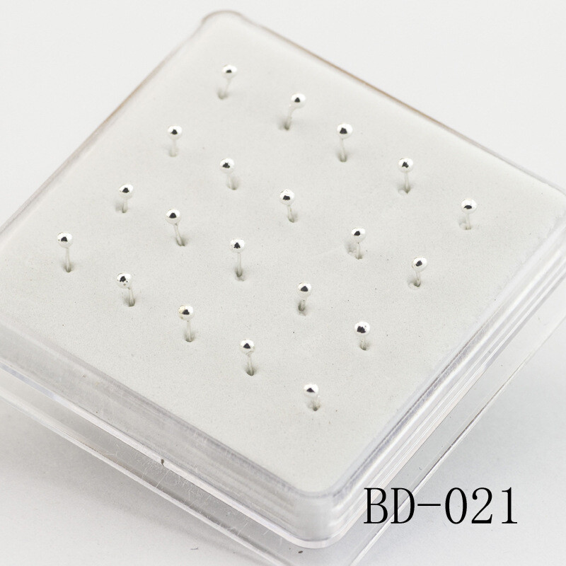 실버 주얼리 박스 코 피어싱 링 라운드 비즈 코 링 피 - Body Jewelry Jewelry Box 리뷰 및 가격