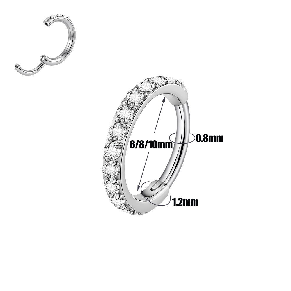 1PC 316L 스테인리스 스틸 고품질 측면 각인 화이 - Body Jewelry Quality 리뷰 및 가격