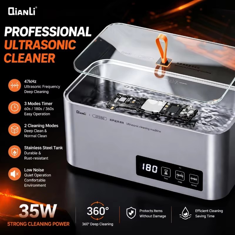 QIANLI QX9000 초음파 세척기 35W 47kH - Body Jewelry Cleaner 리뷰 및 가격