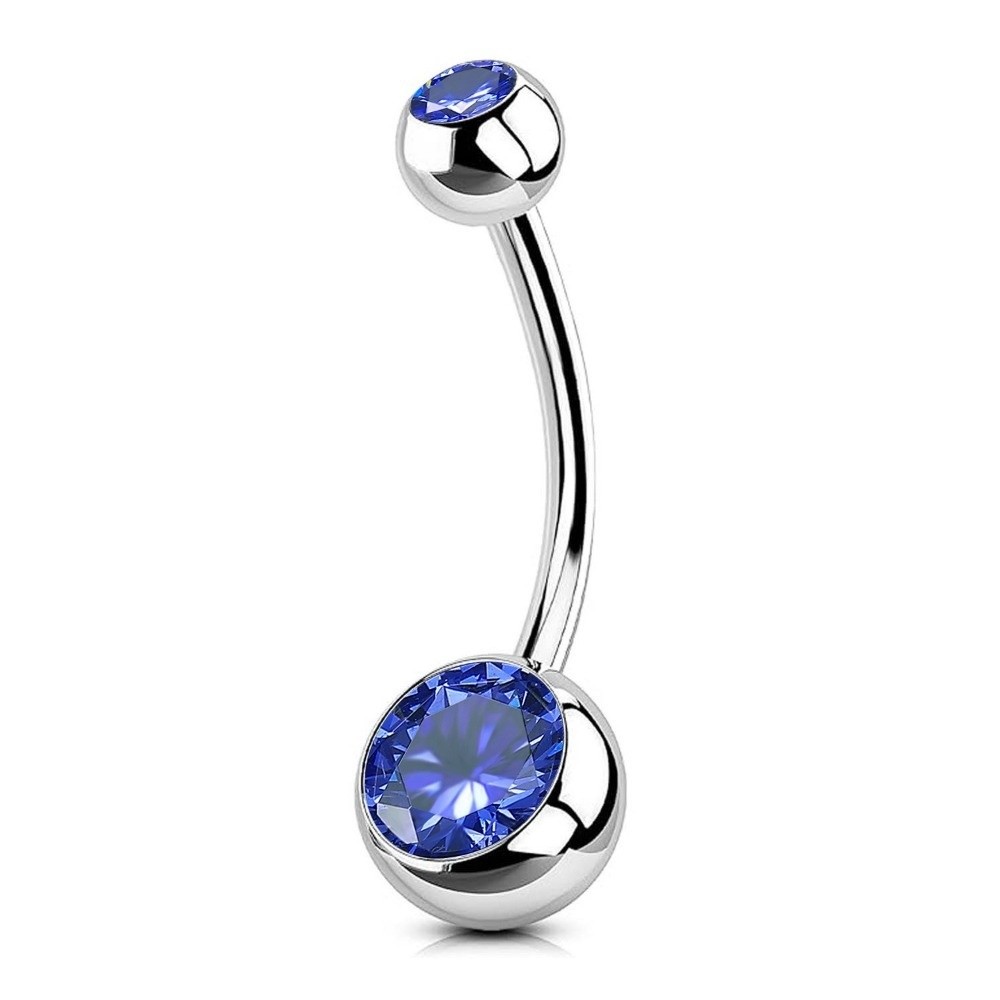 고품질 티타늄 소재 배꼽 링 곡선형 디자인 배꼽 피어싱 - Body Jewelry Quality 리뷰 및 가격