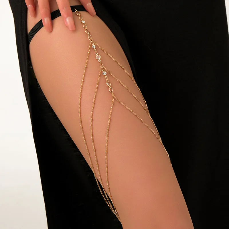 패션 여름 보헤미안 허벅지 체인 여성을위한 간단한 섹시 - Body Jewelry Helix 리뷰 및 가격