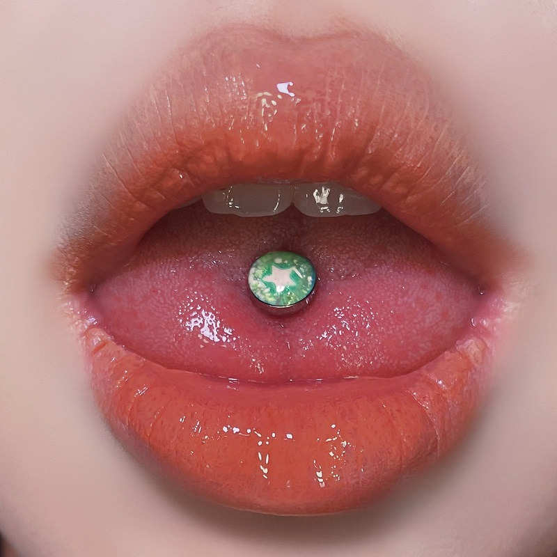 1Pc 새로운 트렌디한 스위트 쿨 스타일 스테인레스 스 - Body Jewelry Quality 리뷰 및 가격