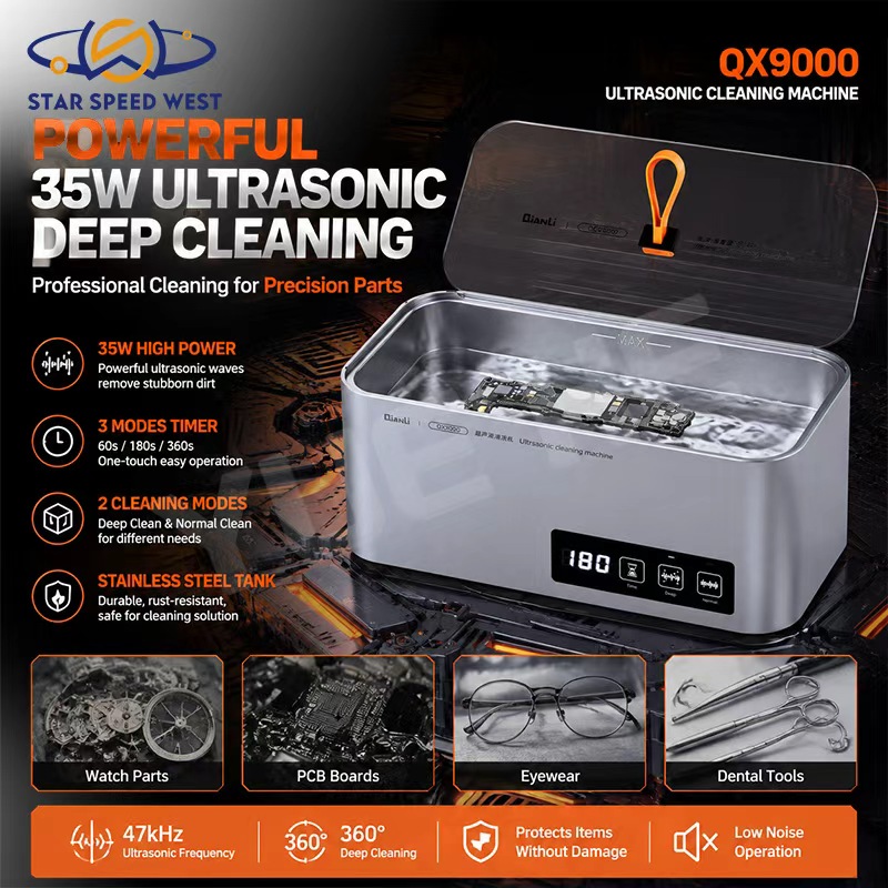 QIANLI QX9000 초음파 세척기 35W 47kH - Body Jewelry Cleaner 리뷰 및 가격