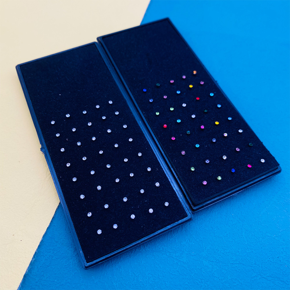 여성용 패션 크리스탈 코 반지, 외과 스틸 코 스터드, - Body Jewelry Jewelry Box 리뷰 및 가격