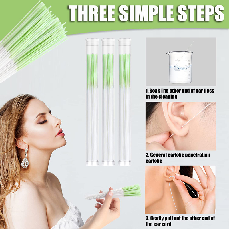 60Pcs 피어싱 쥬얼리 귀 청소 도구 허브 솔루션 종 - Body Jewelry Cleaner 리뷰 및 가격