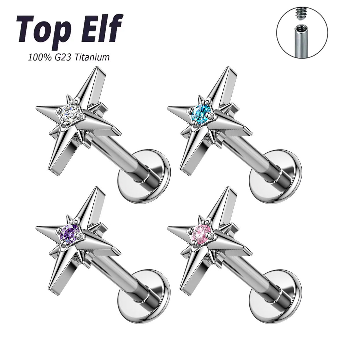 인기 상품 16G 배드 로맨스 하트 피어싱 ASTM F - Body Jewelry Hot 리뷰 및 가격