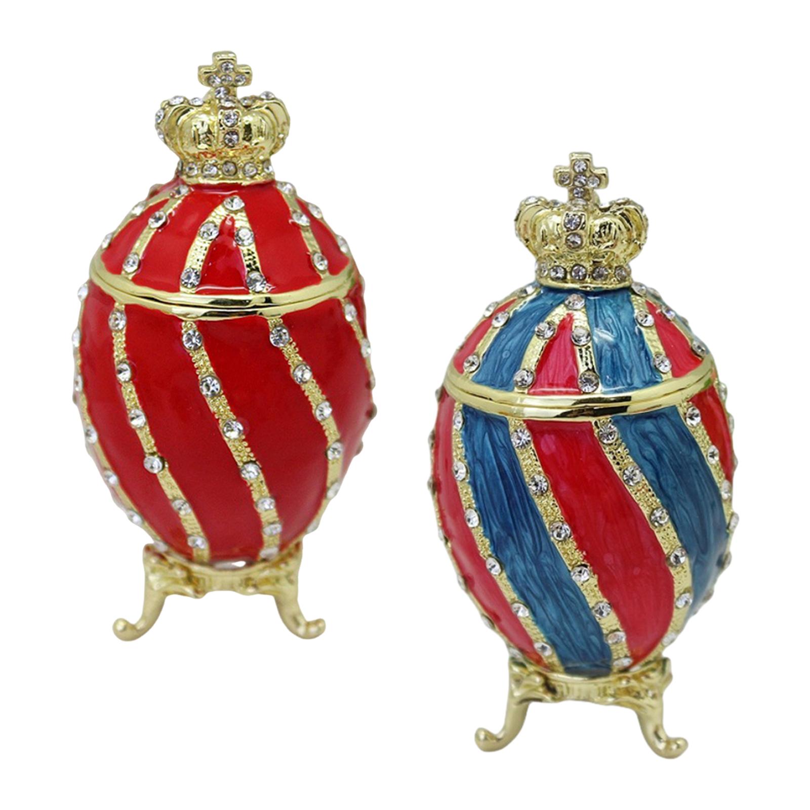 파베르제 에그 트링킷 박스 컨테이너 케이스 링 홀더 에 - Body Jewelry Jewelry Box 리뷰 및 가격