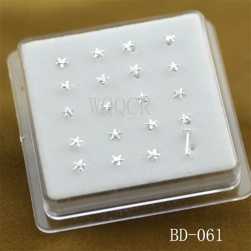 20개/박스 무광 표면 별 모양 코 피어싱 10mm 볼 - Body Jewelry Jewelry Box 리뷰 및 가격