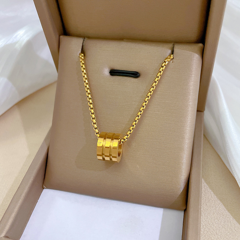 [전신 티타늄 스틸] 여성용 삼중 링 슬림 허리 리얼  - Body Jewelry Real Gold 리뷰 및 가격