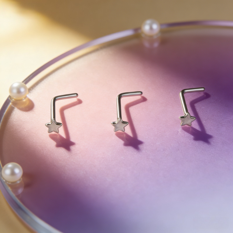 트렌디하고 달콤한 스타일의 스테인리스 스틸 0.8mm  - Body Jewelry Quality 리뷰 및 가격