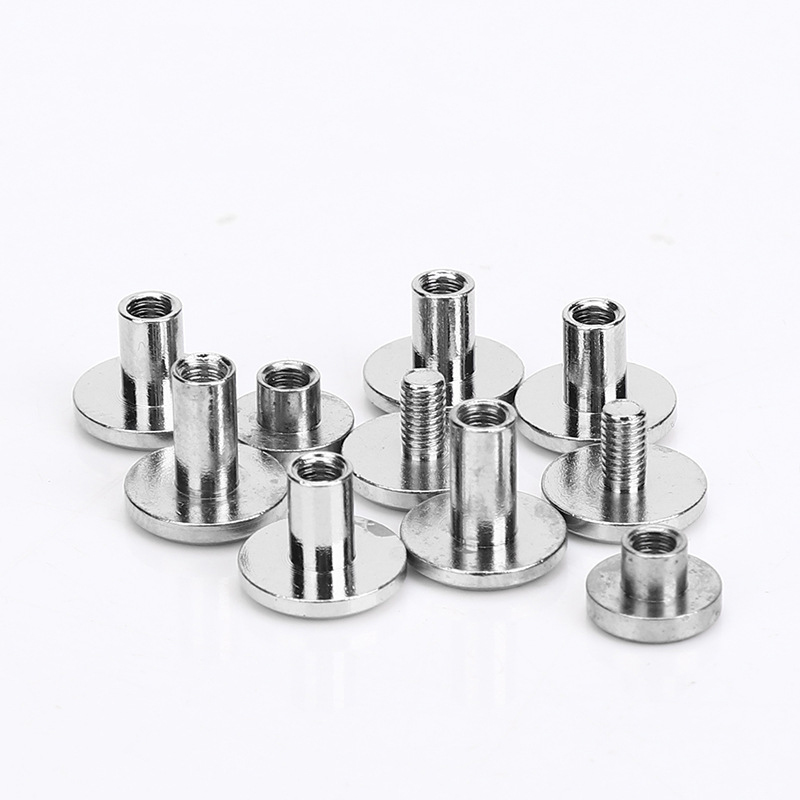 10pcs 니켈 도금 황동 바인딩 시카고 나사 네일 스 - Body Jewelry Chicago 리뷰 및 가격