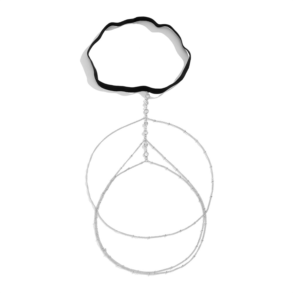 보헤미안 스타일 탄성 밴드 크리스탈 다리 허벅지 체인  - Body Jewelry Helix 리뷰 및 가격