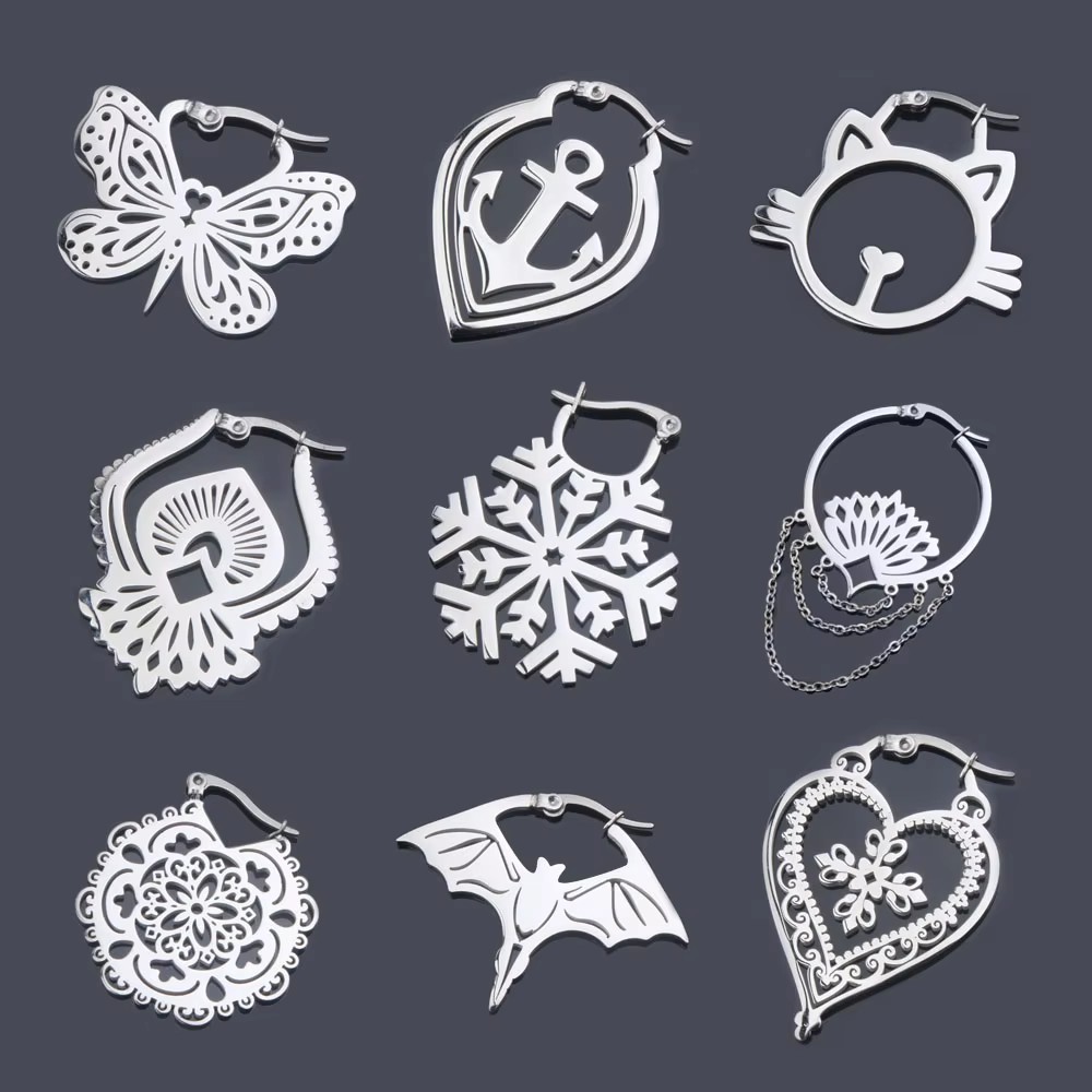 여성용 크리스탈 이어 커프스 이어 클립 피어싱 오레자  - Body Jewelry Quality 리뷰 및 가격