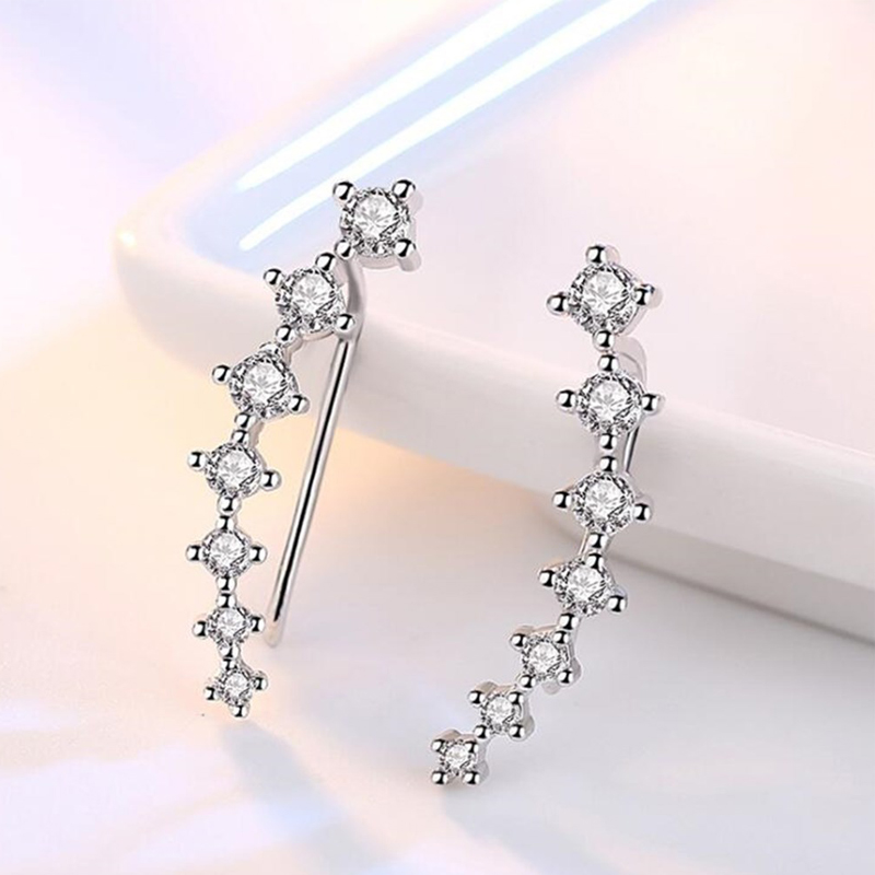 여성용 크리스탈 이어 커프스 이어 클립 피어싱 오레자  - Body Jewelry Quality 리뷰 및 가격