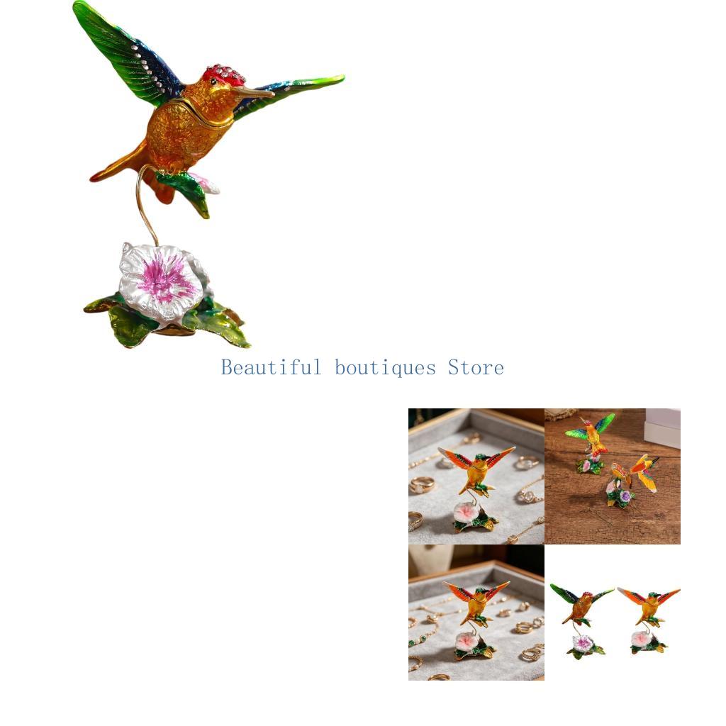 벌새 모양과 컴팩트한 보관 사용이 가능한 U4LF 화장 - Body Jewelry Jewelry Box 리뷰 및 가격