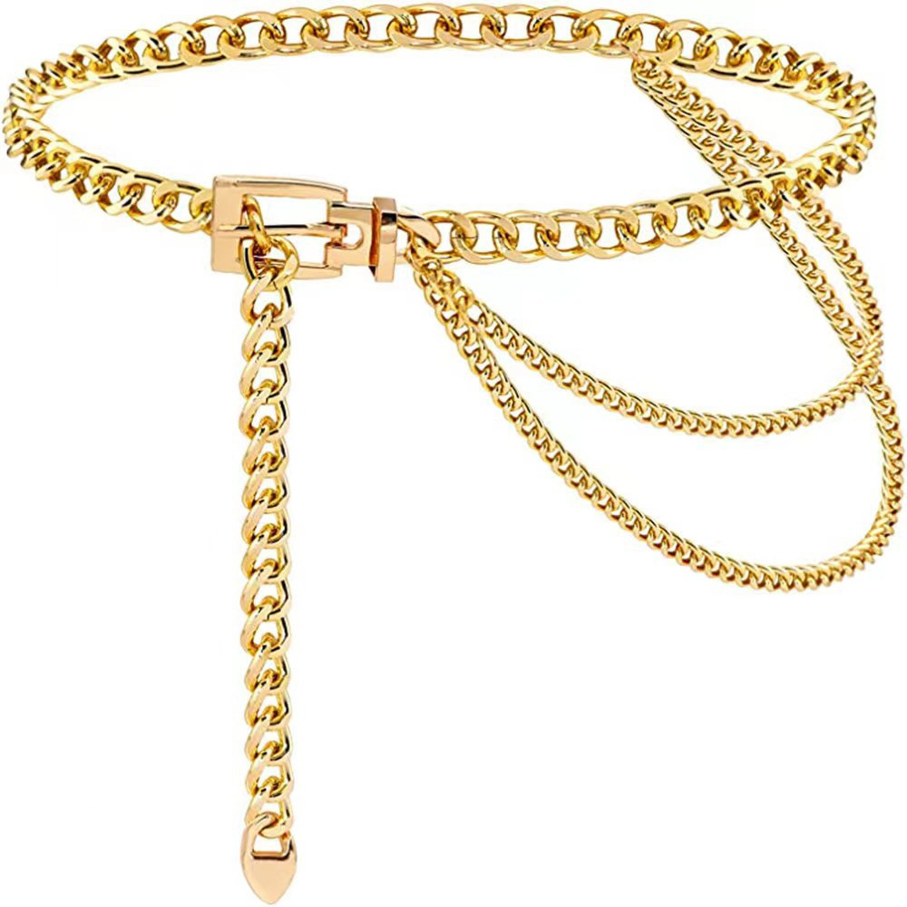 펑크 허리 체인 금속 벨트 계층화 된 바디 체인 하네스 - Body Jewelry Helix 리뷰 및 가격
