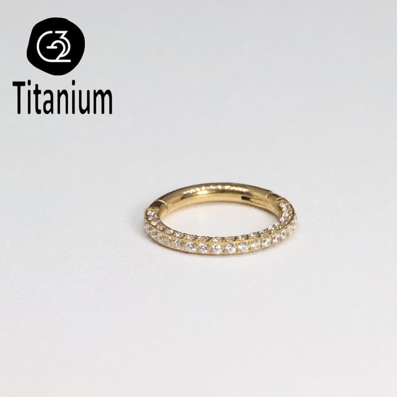 ASTM F136 G23 티타늄 피어싱 셉텀 후프 고품 - Body Jewelry Quality 리뷰 및 가격