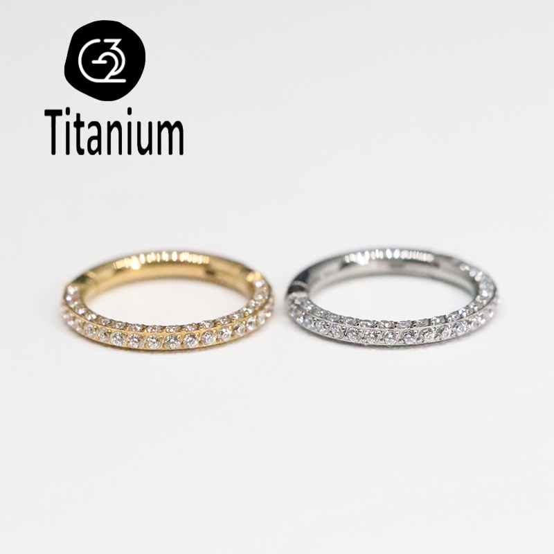 ASTM F136 G23 티타늄 피어싱 셉텀 후프 고품 - Body Jewelry Quality 리뷰 및 가격